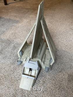 Vintage Kenner 1984 Imperial Shuttle Star Wars ROTJ Incomplete Parts or Repair