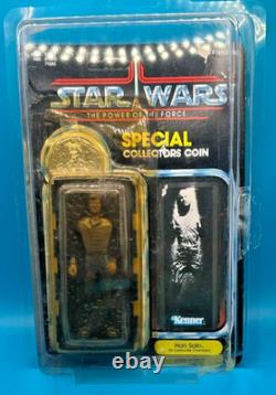 Vintage Kenner 1984 Star Wars POTF Han Solo In Carbonite Chamber MOC