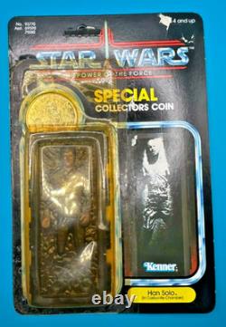 Vintage Kenner 1984 Star Wars POTF Han Solo In Carbonite Chamber MOC