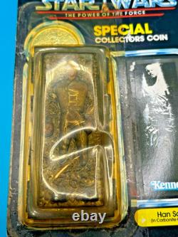Vintage Kenner 1984 Star Wars POTF Han Solo In Carbonite Chamber MOC
