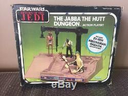 Vintage Kenner 1984 Star wars ROTJ Jabba the Hutt Dungeon Action Play Set/Unused