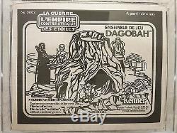 Vintage Kenner Canadian Star Wars ESB Dagobah Playset BLK & WHT Logo AFA 85 NM+