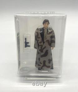 Vintage Kenner Graded Han Solo Trench Coat 1984 No COO Loose CAS 80+ Camo Lapel