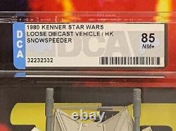 Vintage Kenner STAR WARS 1984 Diecast HOTH ESB SNOWSPEEDER loose AFA 85 nm+