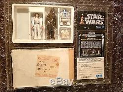 Vintage Kenner STAR WARS Early Bird Kit Set AFA CIB DT Luke Leia R2-D2 Chewbacca