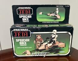 Vintage Kenner STAR WARS ROTJ Return of The Jedi SPEEDER BIKE Vehicle in Box