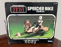 Vintage Kenner STAR WARS ROTJ Return of The Jedi SPEEDER BIKE Vehicle in Box