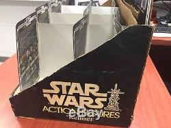 Vintage Kenner Star Wars 12-Back Store Display Header & Bin + 12-A Cardback Set