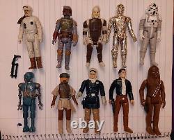 Vintage Kenner Star Wars 1977-1983 Figure Lot Of 20 ORIGINAL FIGURES