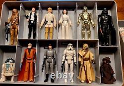 Vintage Kenner Star Wars 1977 Lot of First 12 Original Figures/Accessories &more