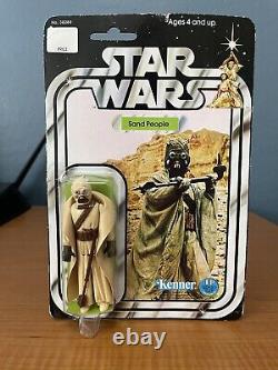 Vintage Kenner Star Wars 1977 Sand People MOC 12 Back B