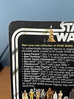 Vintage Kenner Star Wars 1977 Sand People MOC 12 Back B