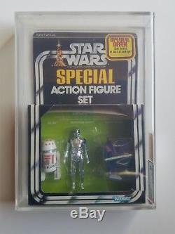 Vintage Kenner Star Wars 1978 Droids Set 3 Pack Special Action Figure AFA 60
