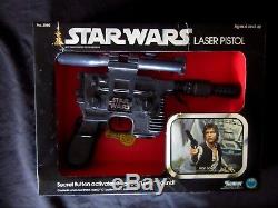 Vintage Kenner Star Wars 1978 Laser Pistol Han Solo's Blaster