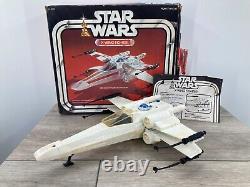 Vintage Kenner Star Wars 1978 X Wing Fighter Spaceship Action Figure 38030 Box