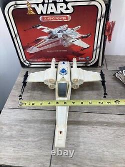 Vintage Kenner Star Wars 1978 X Wing Fighter Spaceship Action Figure 38030 Box