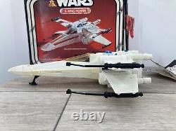 Vintage Kenner Star Wars 1978 X Wing Fighter Spaceship Action Figure 38030 Box
