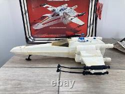 Vintage Kenner Star Wars 1978 X Wing Fighter Spaceship Action Figure 38030 Box