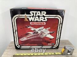 Vintage Kenner Star Wars 1978 X Wing Fighter Spaceship Action Figure 38030 Box