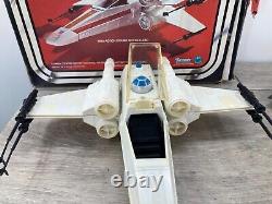Vintage Kenner Star Wars 1978 X Wing Fighter Spaceship Action Figure 38030 Box