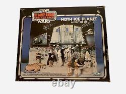 Vintage Kenner Star Wars 1980 Hoth Ice Planet Adventure Set Playset with box