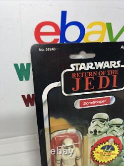 Vintage Kenner Star Wars 1983 Rotj Stormtrooper Moc 77 Back Ankain Offer