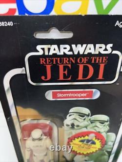 Vintage Kenner Star Wars 1983 Rotj Stormtrooper Moc 77 Back Ankain Offer