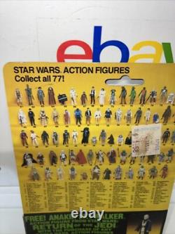 Vintage Kenner Star Wars 1983 Rotj Stormtrooper Moc 77 Back Ankain Offer