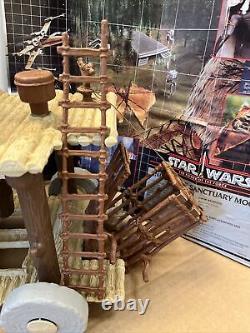 Vintage Kenner Star Wars 1984 POTF Ewok Battle Wagon Almost COMPLETE Map Manual