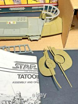 Vintage Kenner Star Wars 1984 POTF Tatooine Skiff complete vehicle withbox