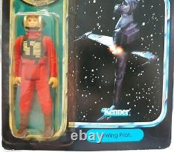 Vintage Kenner Star Wars 1984 Rotj Potf B-wing Pilot 92 Back Moc Sealed Nos Hk