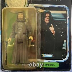 Vintage Kenner Star Wars 1984 Rotj Potf Emperor Palpatine 92 Back Moc Sealed