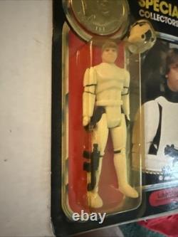Vintage Kenner Star Wars 1985 Luke Skywalker Stormtrooper Action Figure MOC