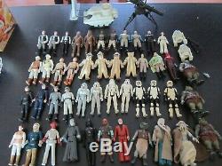 Vintage Kenner Star-Wars 48 figurines including Darth-Vader Vintage JOB LOT