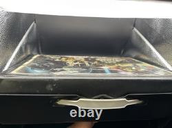 Vintage Kenner Star Wars Action Figure Collector's Case with Figures. Clean Inside