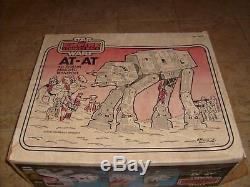 Vintage Kenner Star Wars At-at Figure Vehicle Complete W Chin Guns & Box Clean
