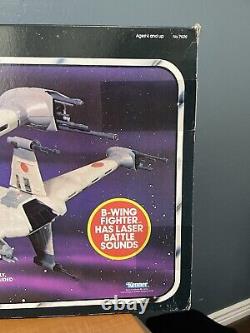 Vintage Kenner Star Wars B Wing Fighter Complete with Inserts