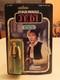 Vintage Kenner Star Wars Carded ROTJ 77 Back-A Han Solo Action Figure