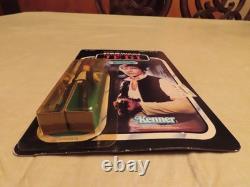 Vintage Kenner Star Wars Carded ROTJ 77 Back-A Han Solo Action Figure