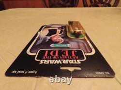 Vintage Kenner Star Wars Carded ROTJ 77 Back-A Han Solo Action Figure