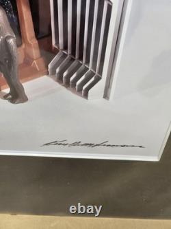 Vintage Kenner Star Wars DEATH STAR PLAYSET PRINT Autographed Kim Simmons #2/125