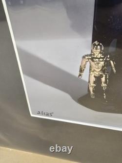 Vintage Kenner Star Wars DEATH STAR PLAYSET PRINT Autographed Kim Simmons #2/125