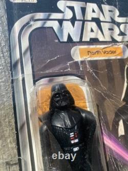 Vintage Kenner Star Wars Darth Vader 12 Back 1977 Factory Sealed Survivor