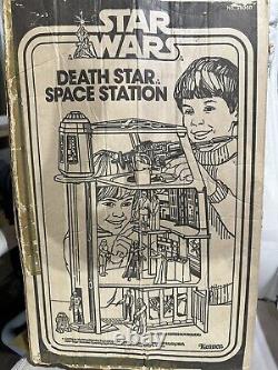 Vintage Kenner Star Wars Death Star Space Station Playset 1977 With Box