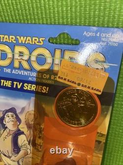 Vintage Kenner Star Wars Droids Uncle Gundy withcoin original 1985 Toys R US