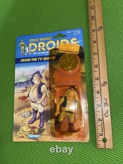 Vintage Kenner Star Wars Droids Uncle Gundy withcoin original 1985 Toys R US