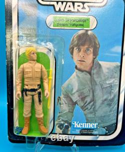 Vintage Kenner Star Wars ESB 32B back Luke Skywalker Bespin Fatigues New MOC