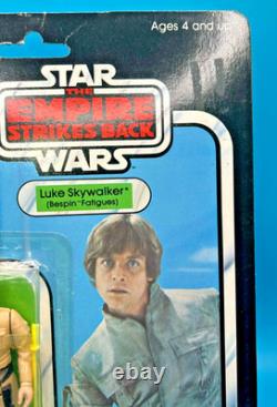 Vintage Kenner Star Wars ESB 32B back Luke Skywalker Bespin Fatigues New MOC