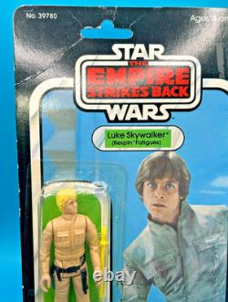 Vintage Kenner Star Wars ESB 32B back Luke Skywalker Bespin Fatigues New MOC