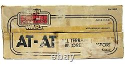 Vintage Kenner Star Wars ESB AT-AT Imperial Walker withOrig Chin Guns & Box Works